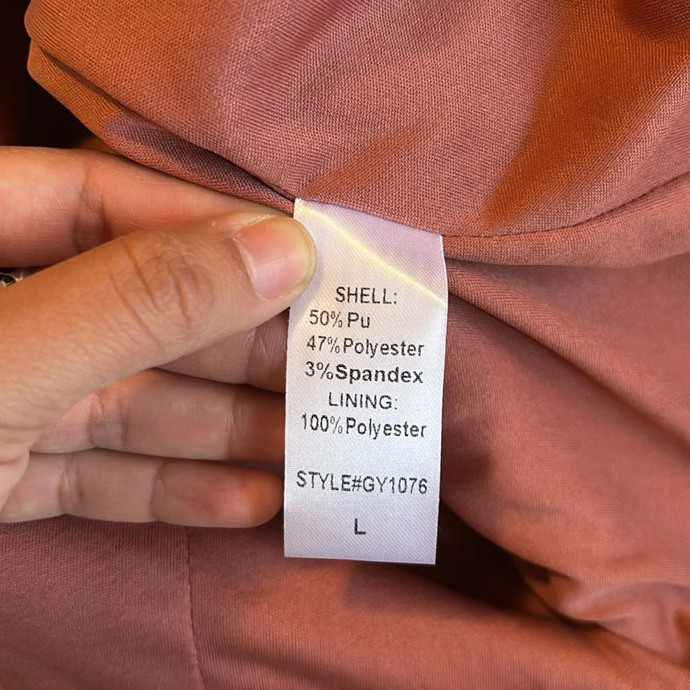 Rust Mini Dress - Picture 5 of 8